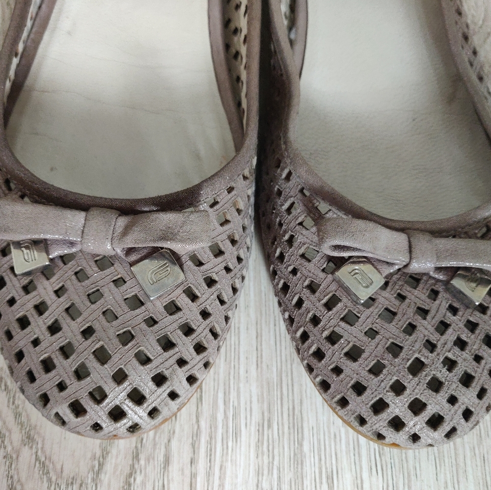 Fabiani (Italy) Suede Ballet Flats 🇮🇹 - Picture 3 of 7